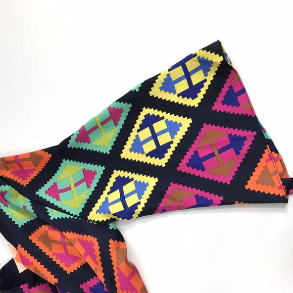 Womens Boho Dress Size Small Colorful Hippie Bell Sleeves NWT - Picture 5 of 8